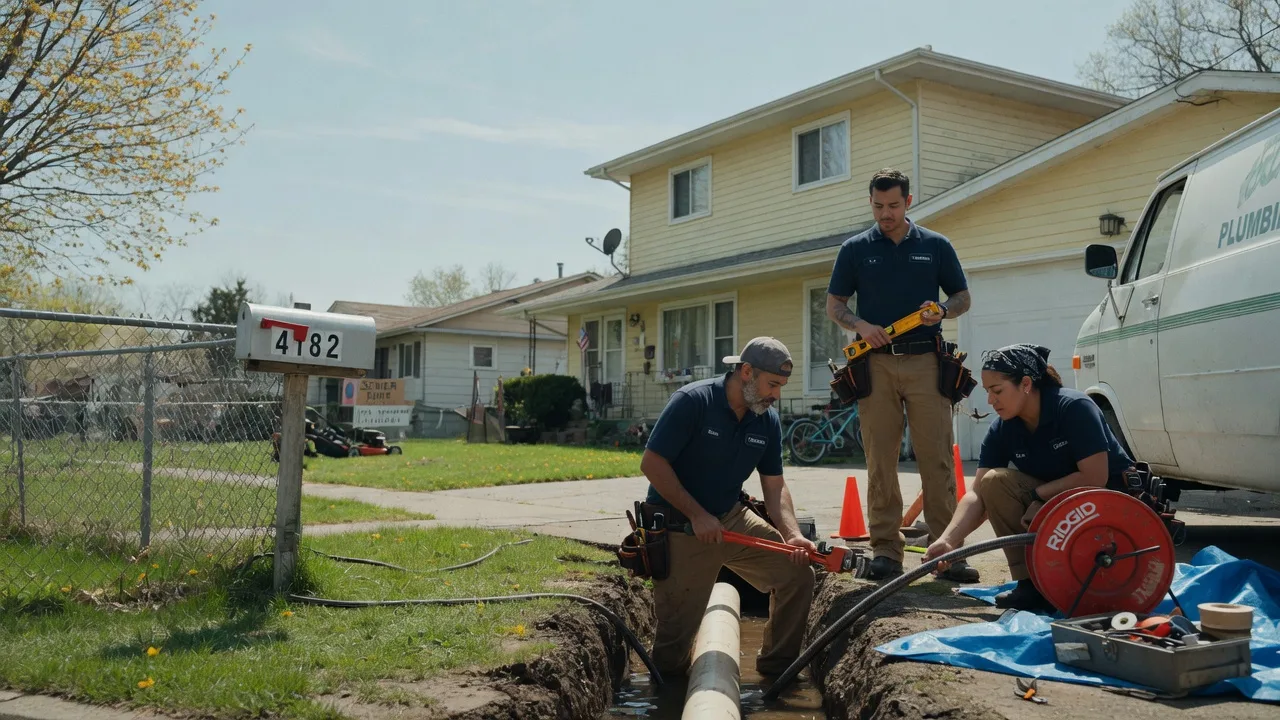 Gas Line Repair in Cedar Point, IL near me